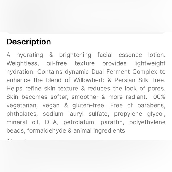 Origins Original Skin Essence Lotion Dual Ferment Complex 5 fl oz/150 ml NIB HTF - Picture 4 of 4